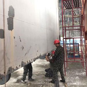 閘門水封更換、改造施工